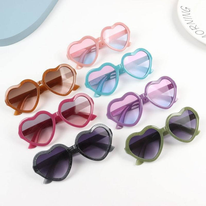 Children's Sunglasses Silver jelly frame
