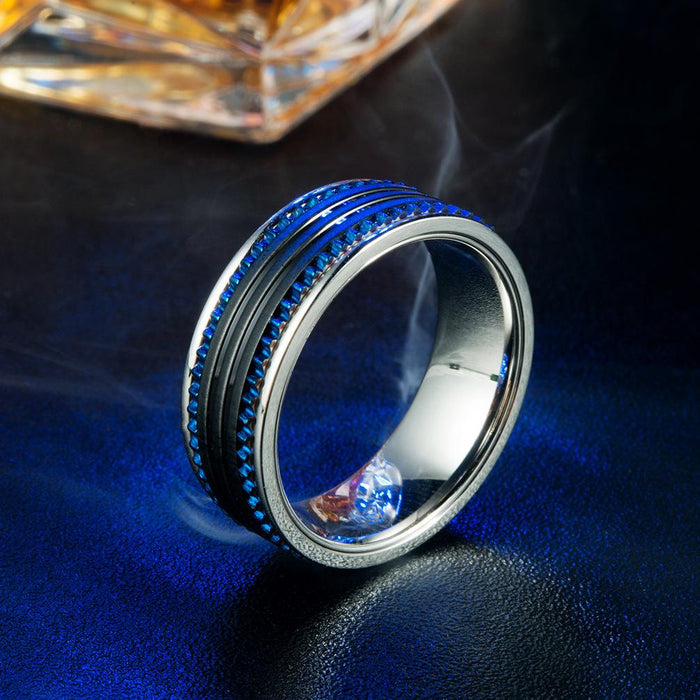 Fashion Simple Stainless Steel Gear Ring Jewelry