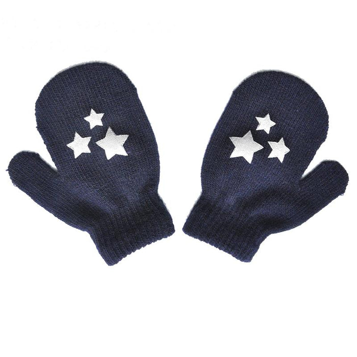 Warm Plush Thick Warm Baby Gloves