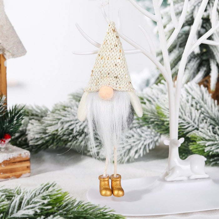 Christmas Decoration Faceless Doll Hanging Ornaments