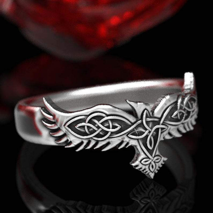 Celtic Personality Fashion Crow Ring