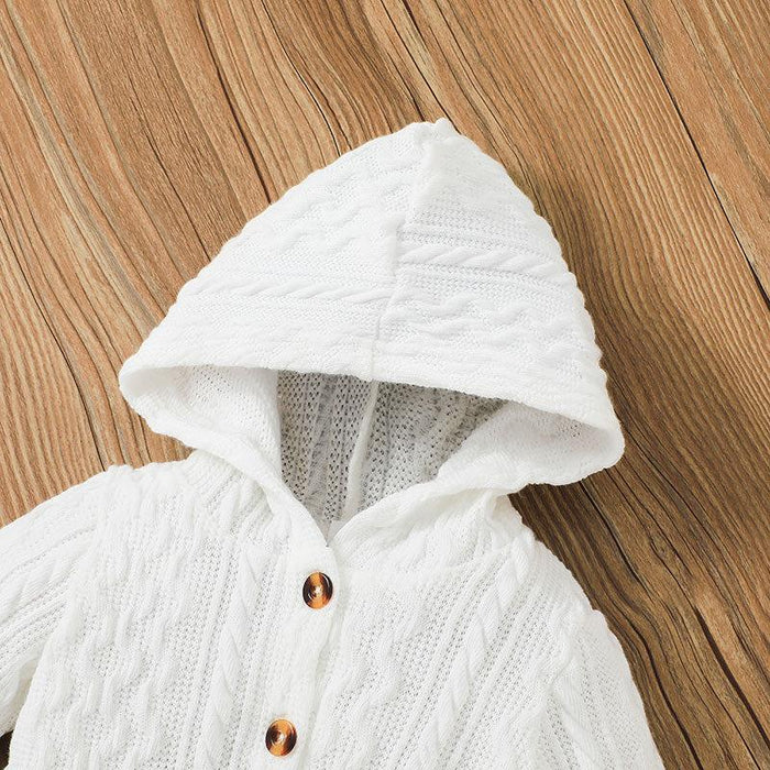 Baby Single Breasted Long Leg Jumpsuit