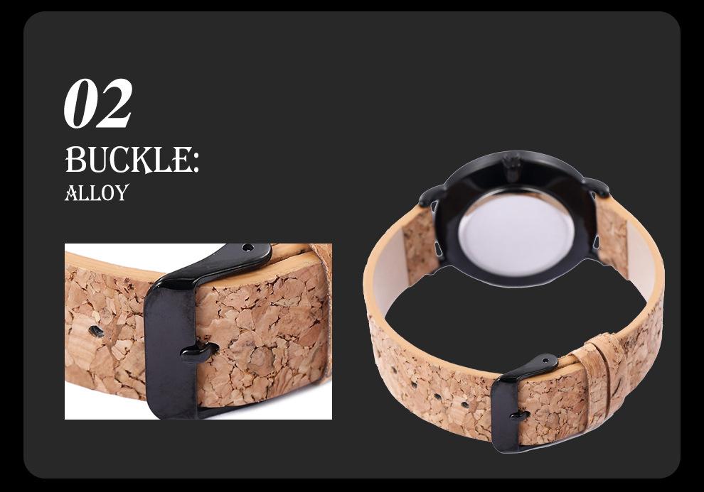 Simple Environmental Protection Resin Band Quartz Watch