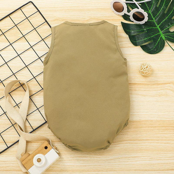 Baby Summer Sleeveless Jumpsuit
