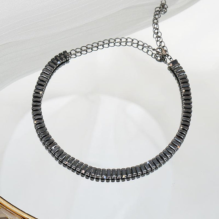 New Fashion Simple Zircon Women's Necklace Accessories