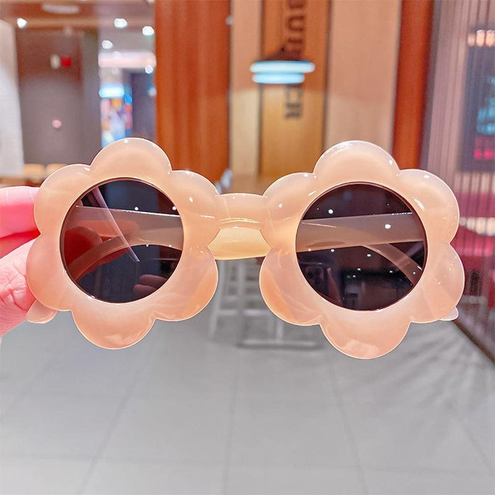 Children's Sunglasses Sun Shading round frame polarizer