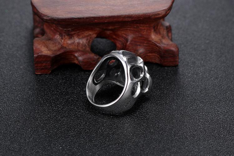 Monster Stainless Steel Rock Men's Stainless Steel Ring