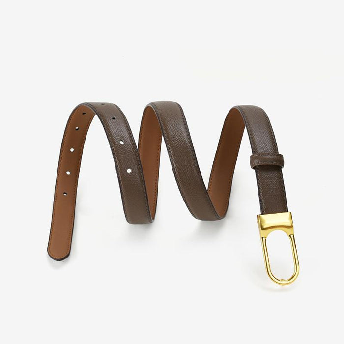 Summer Accessories Women's Soft Leather Dress Waist Leather Belt