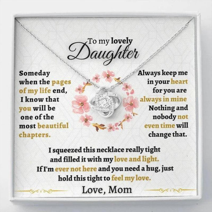 Message Card Gift Box Necklace