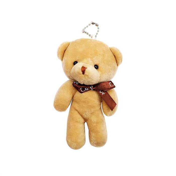 Cute Plush Bear Keychain Doll