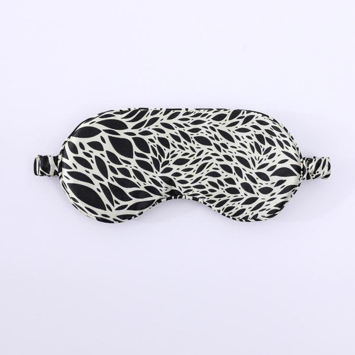 Breathable Soft Leopard Print Eye Protection Eye Mask