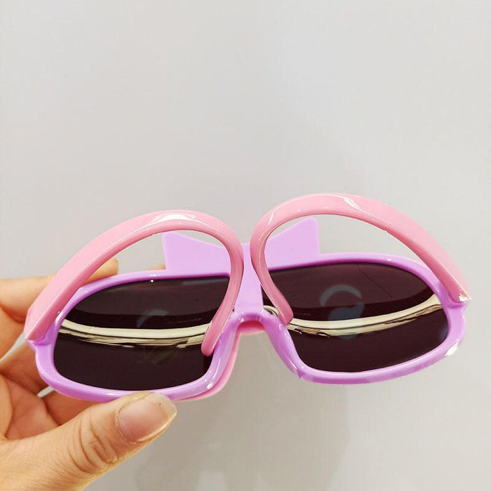 Small Plane Car Soft Silicone Children's Polarized Sunglasses