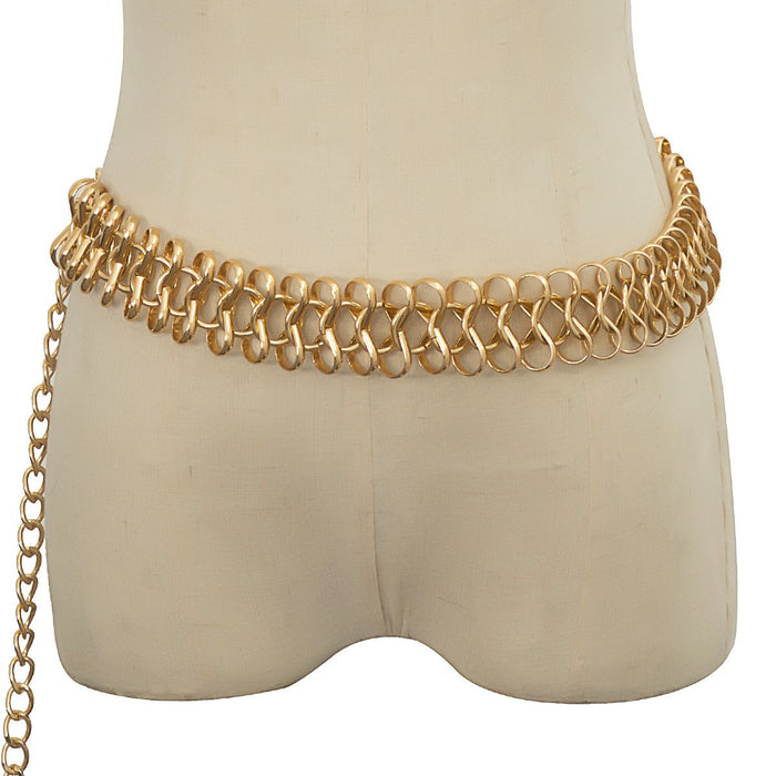 Punk Single Layer Body Chain Hip Hop Trend Waist Chain