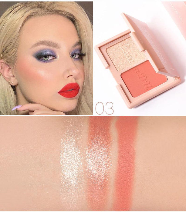 Two colour Blush high gloss powder repair tray