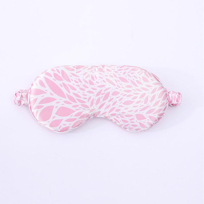 Breathable Soft Leopard Print Eye Protection Eye Mask