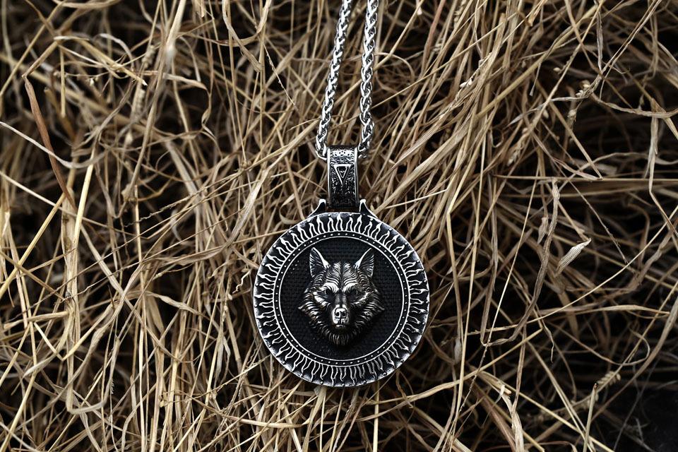 Stainless Steel Wolf Head Jewelry (Only Pendant, No Necklaces)