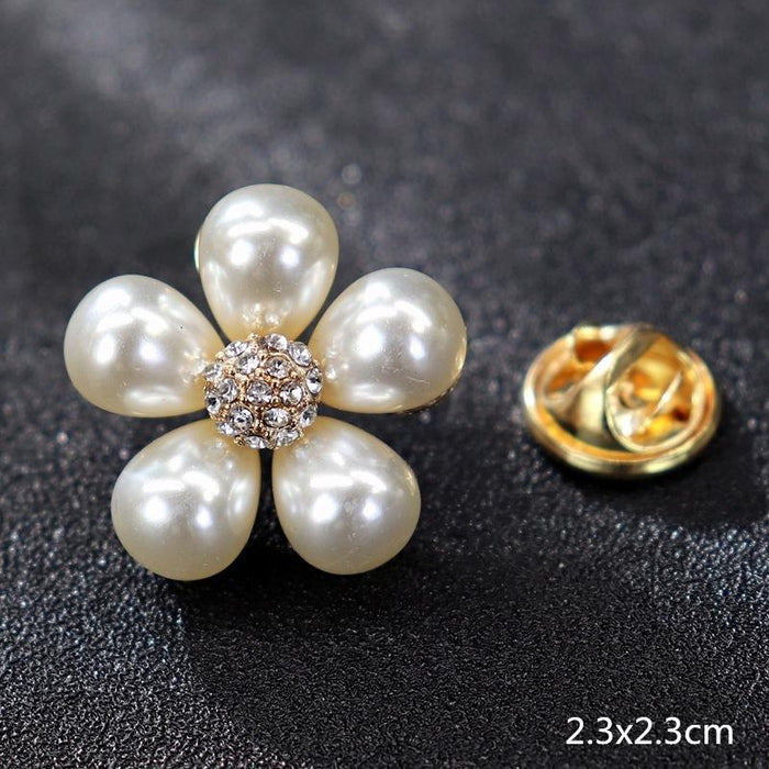 Multi Styles of Exquisite Brooch Vintage Women's Suit Accessories