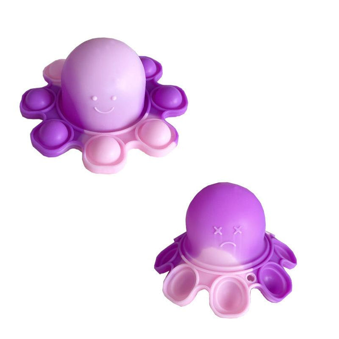 New Flip Octopus Octopus Pendant Silicone Anti-Stress Relief