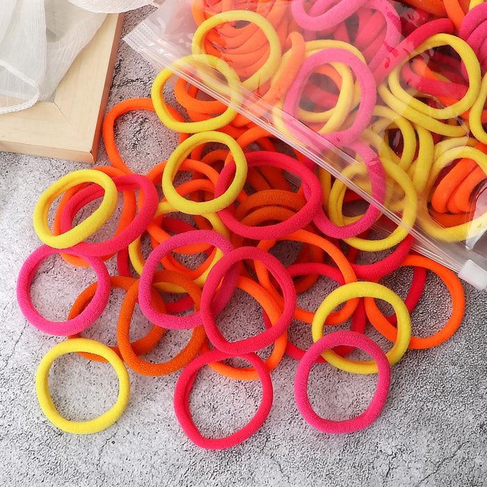 50PCS/Set Women Girls Basic Hair Bands