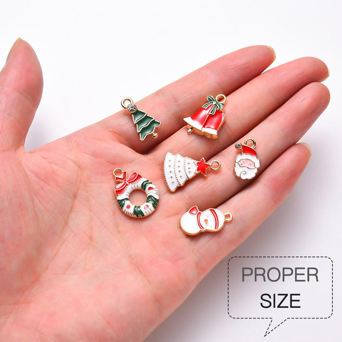 Handmade DIY Jewelry Accessories Christmas Pendant