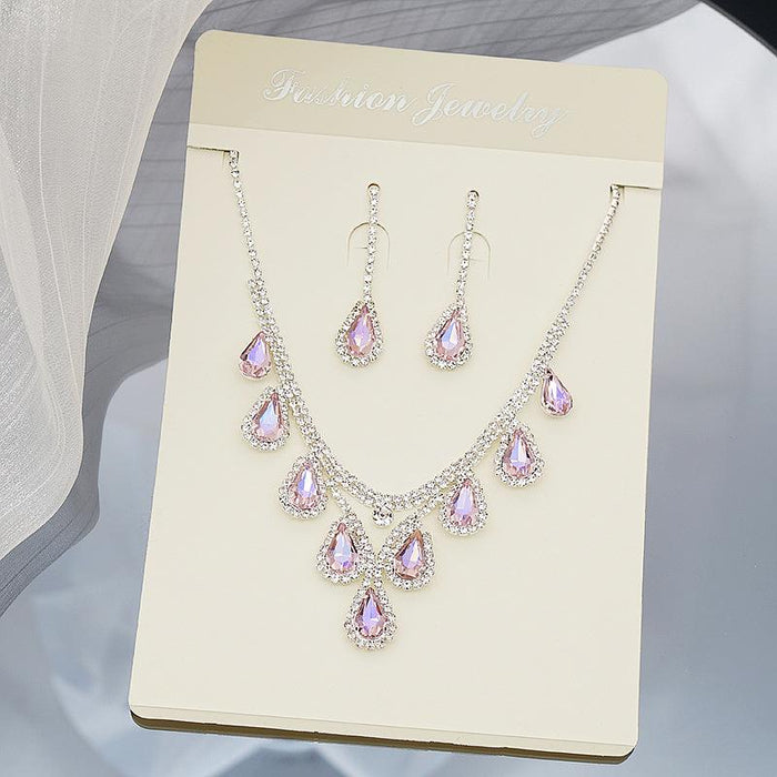 New Fashion Exquisite Necklace Earring Set Jewelry