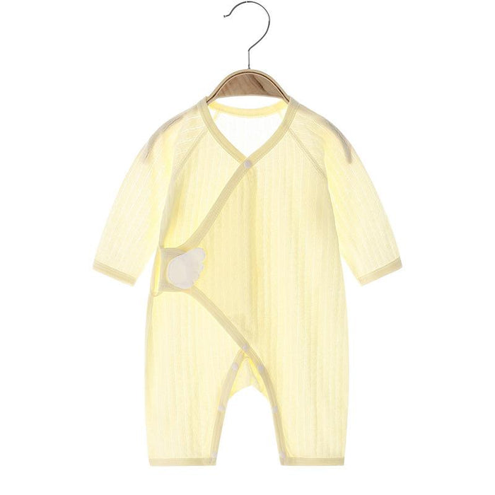 Summer Newborn Angel Wings Cotton Romper