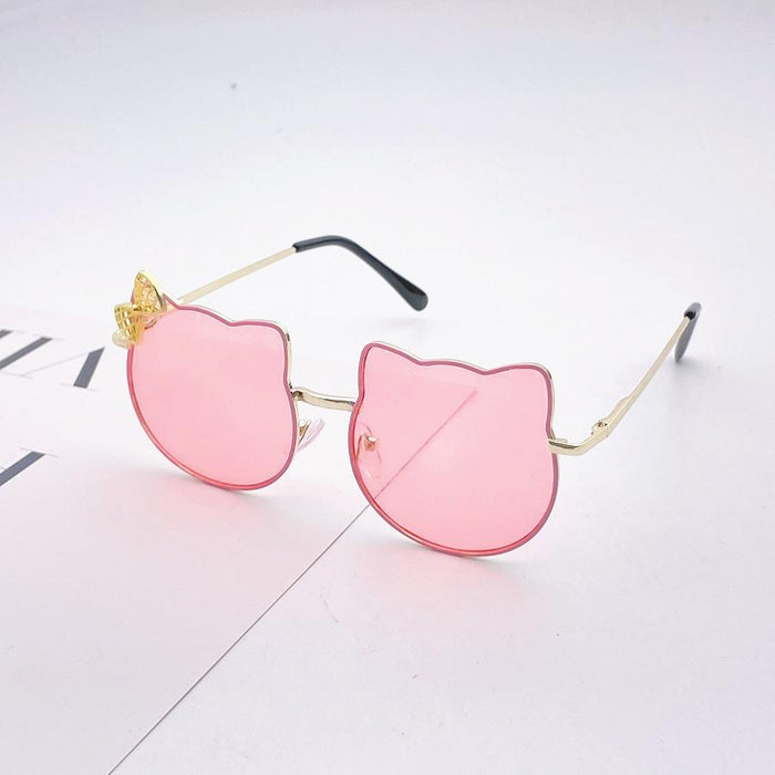 Children's sunglasses metal sunglasses