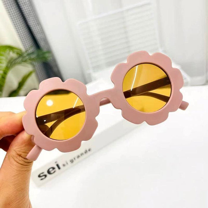 Children's Sunglasses flower glasses Morandi