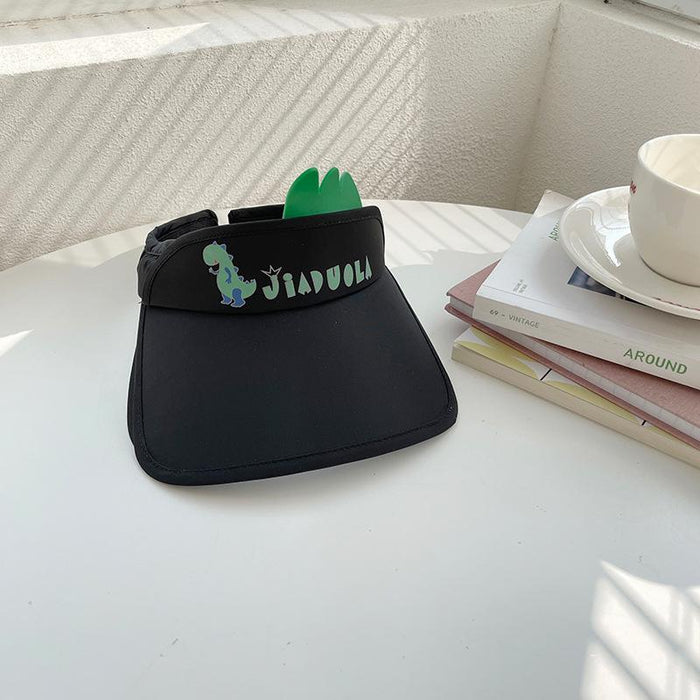 Summer Cute Cat Ears Children‘s Wide Brim Sun Hat