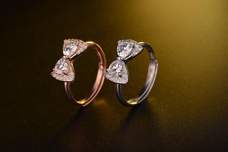 New Fashion Simple Bow Knot Open Ring