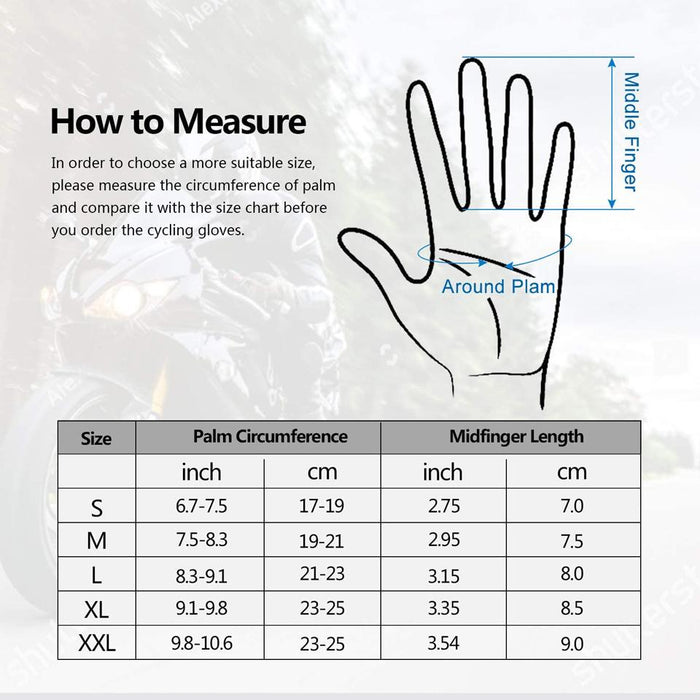 New Motorcycle Touch Screen Gloves Breathable