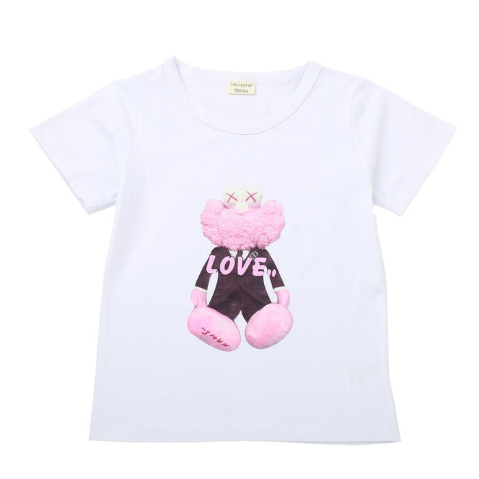 Children's short sleeve T-shirt printed T-shirt