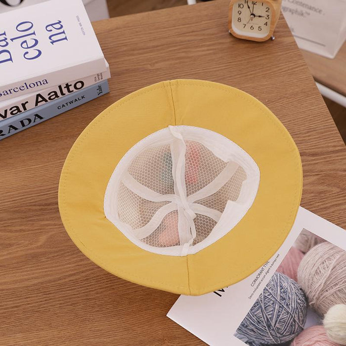 Summer Cute Baby Colorful Love Children's Fisherman Net Hat