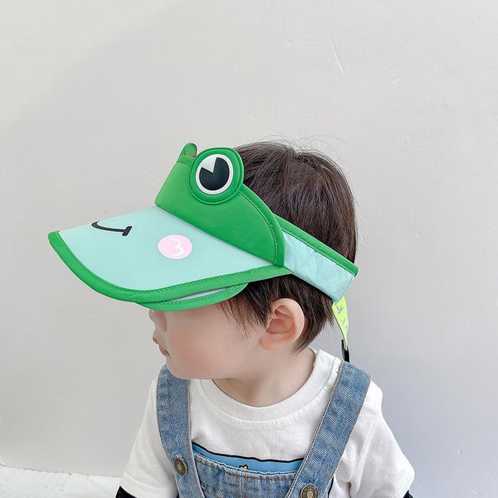 Summer Flapper Wide-brimmed Children's Cartoon Dinosaur Empty Top Hat