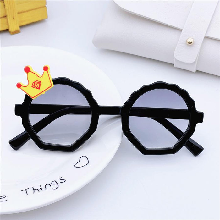 Children's small crown sunglasses and sun visors