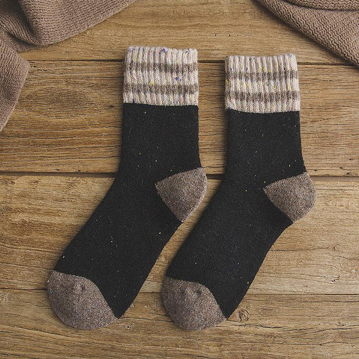 Thick Terry Wool Socks Women