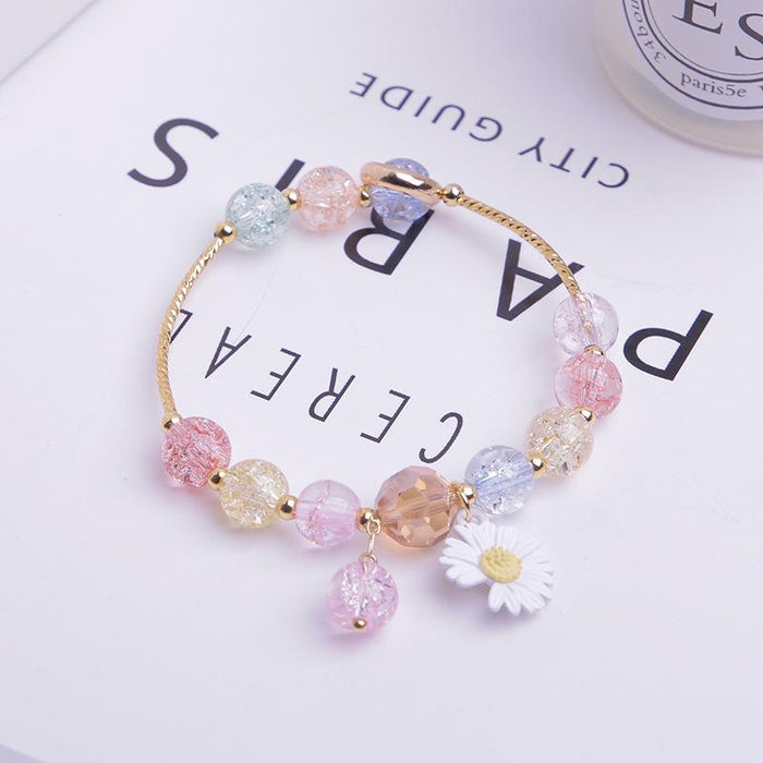 Crystal Chrysanthemum Women Bracelet