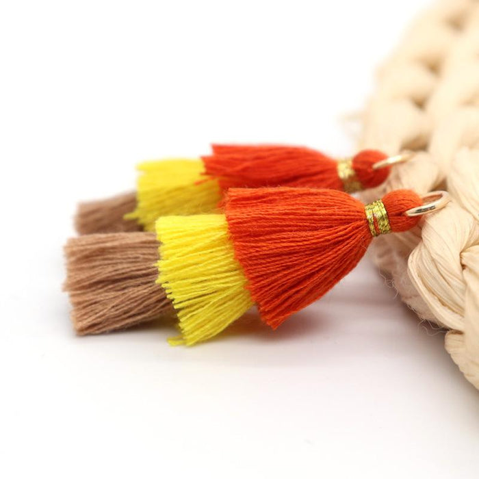 100 Pieces Three-layer Handmade Diy Tassel Pendant