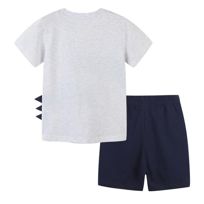 Children's suit knitted cotton suit two piece set