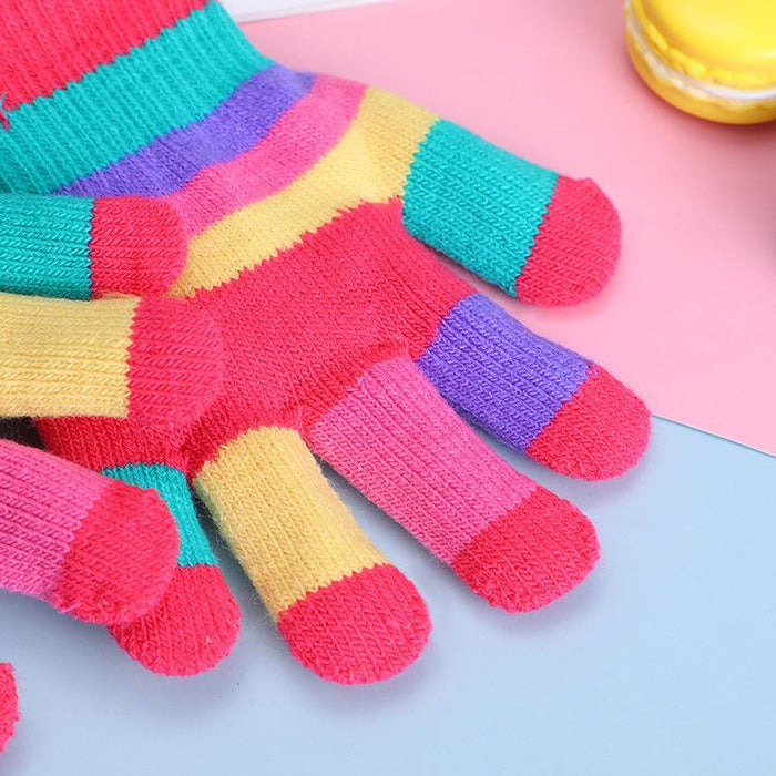 Children's Gloves Thickened Warm Gloves