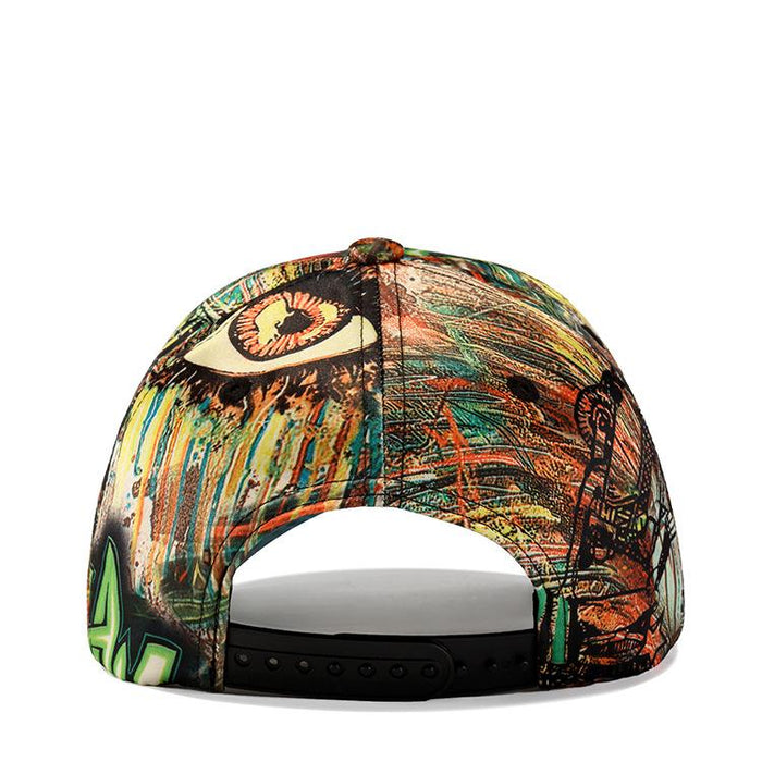 New Outdoor Sun Hat Personality Graffiti Baseball Cap