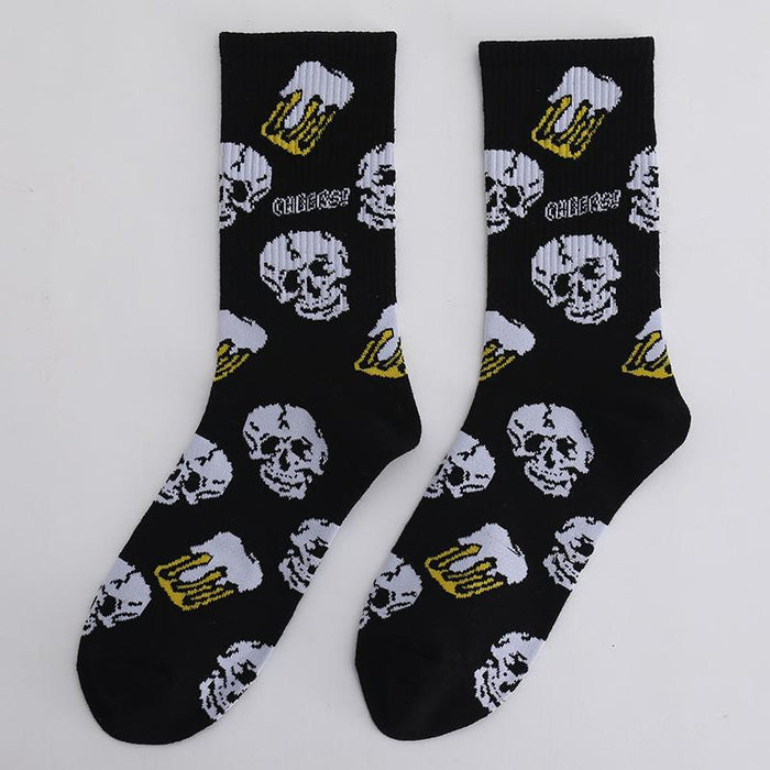 Cotton Hip-hop Men Socks