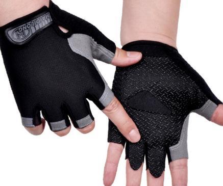 Anti Slip Shock Breathable Half Finger Gloves