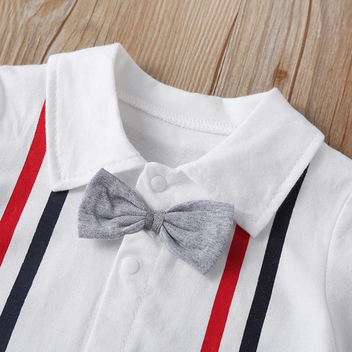 Little Gentleman Summer Short Sleeve Boys' Jumpsuit