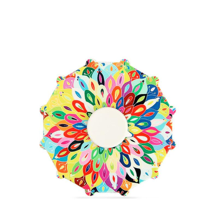 Double-sided color fidget spinner decompression toy