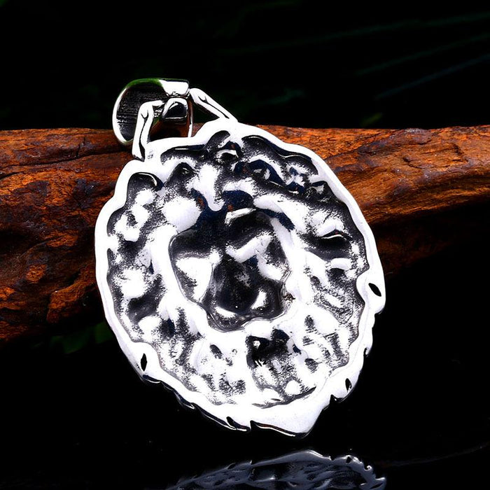 Stainless Steel Lion Jewelry Pendant Only, No Necklace