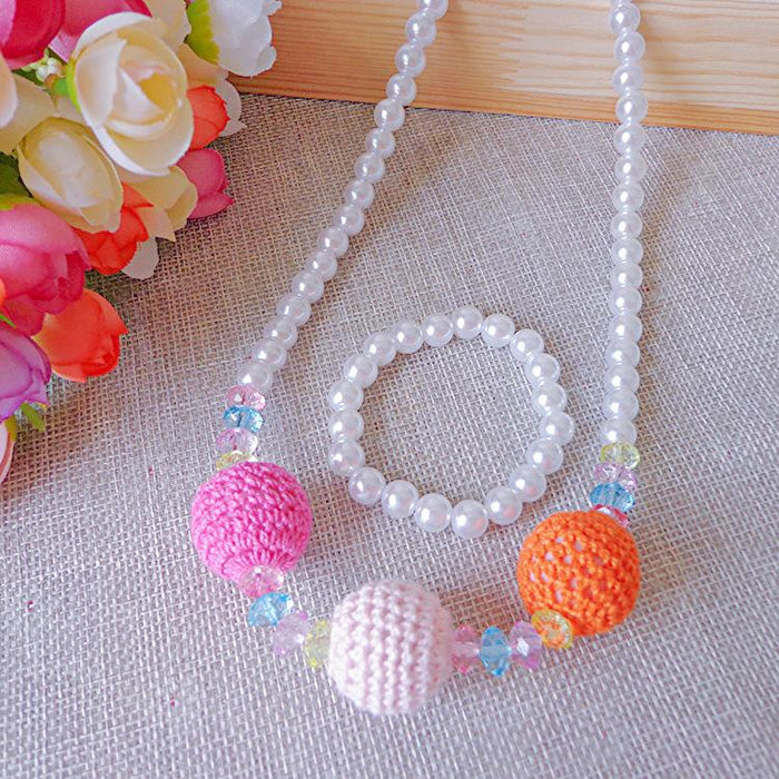 Princess Girl Ball Beaded Jewelry Girl Versatile