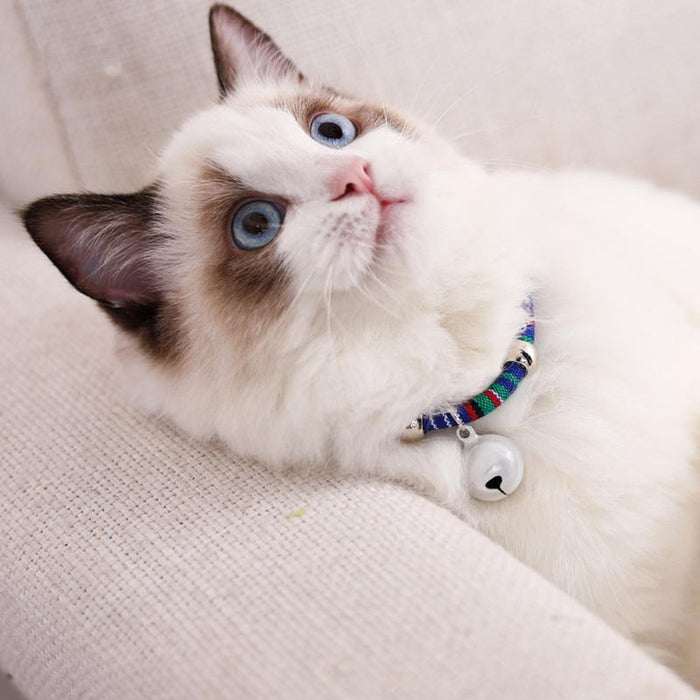 Cat Bell Collar Toy Adjustable Kitten Safety Necklace Popular Style