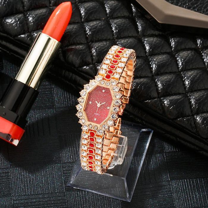 New Stainless Steel Women Wristwatch Quartz Fashion Casual Clock LLZ20799