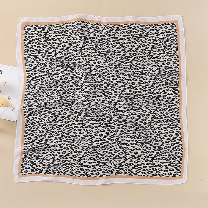 Women's Scarf Small Scarf Female Square Scarf Hair Band Binding Hair